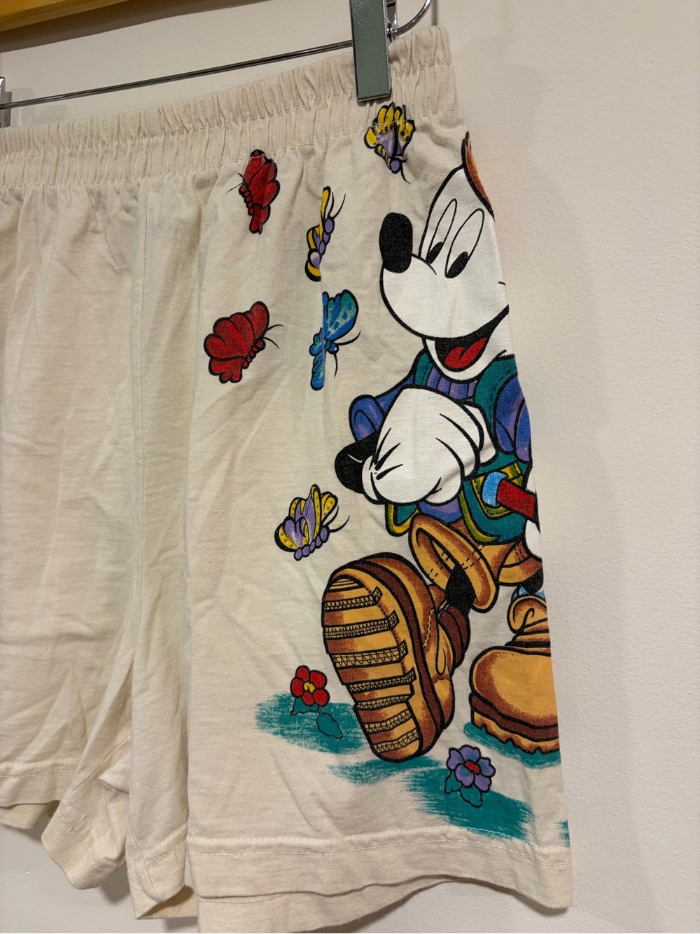 Vintage 90s Disney Mickey Unlimited Jerry Leigh Mickey Mouse Cotton Shorts - Picture 2 of 7